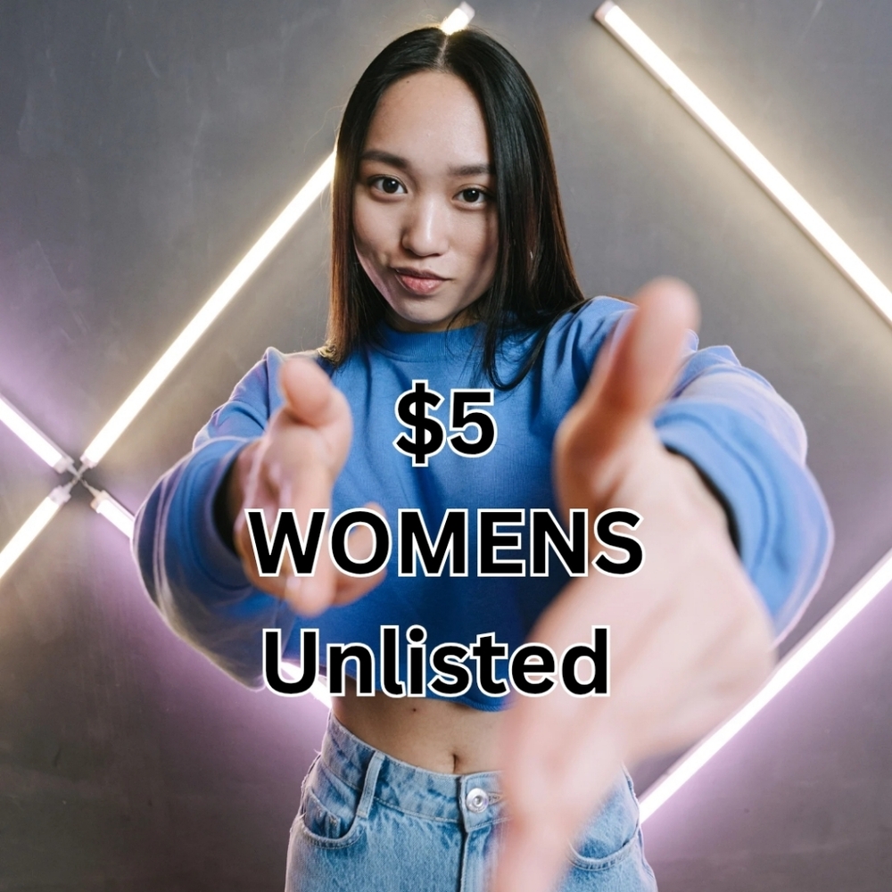 $5 Womens Unlisted As-Is Item